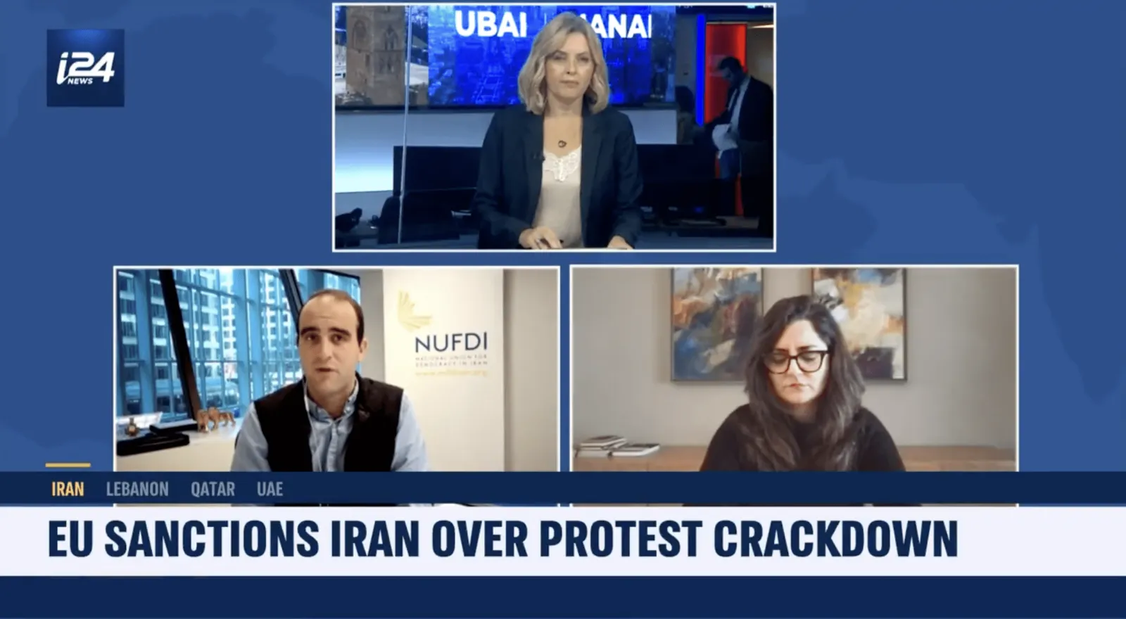 EU Sanctions Iran Over Protest Crackdown