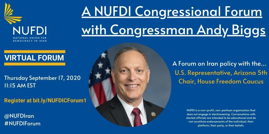 Congressional Forum: Representative Andy Biggs