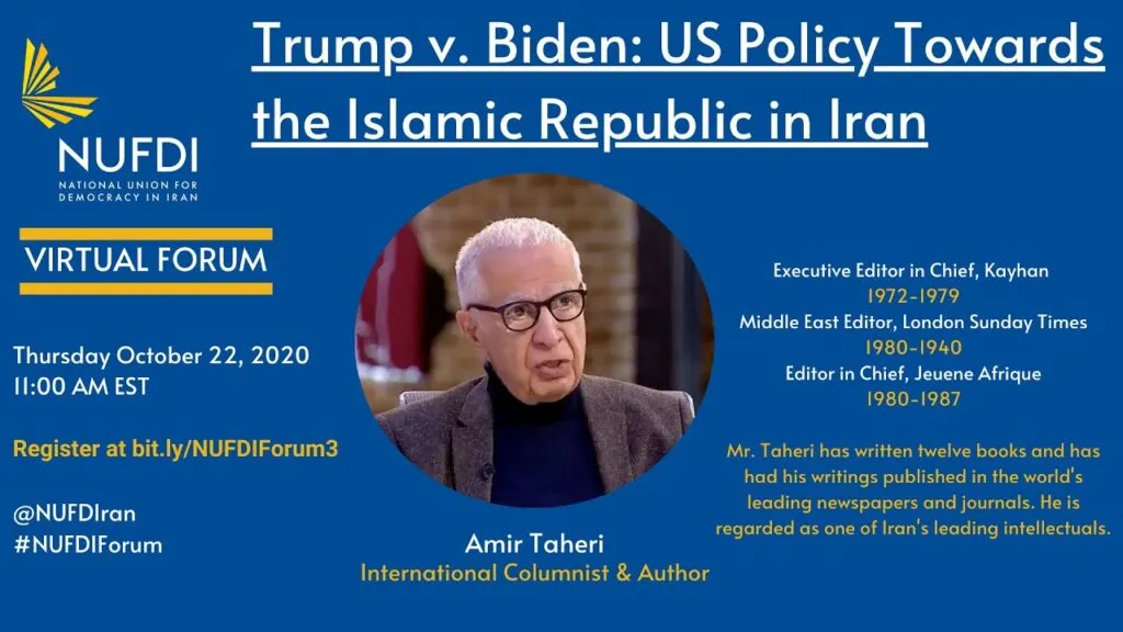 Trump versus Biden: US Policy Towards the Islamic Republic in Iran