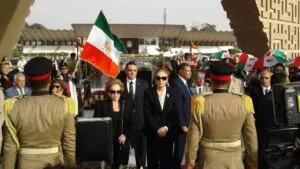 Iranian-Americans Mourn Jehan Sadat