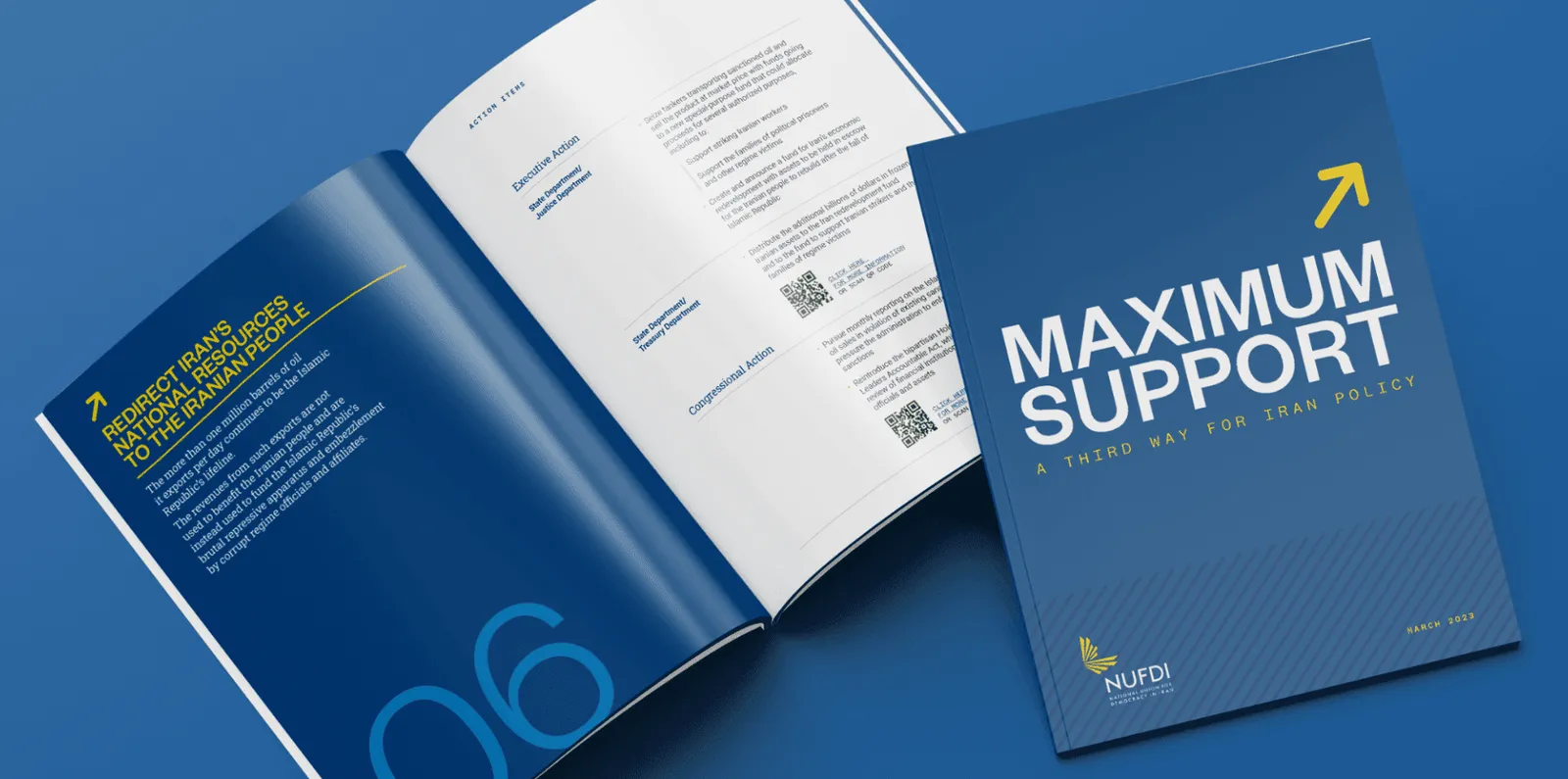 Maximum Support: NUFDI's 15-point blueprint for U.S. policy towards Iran
