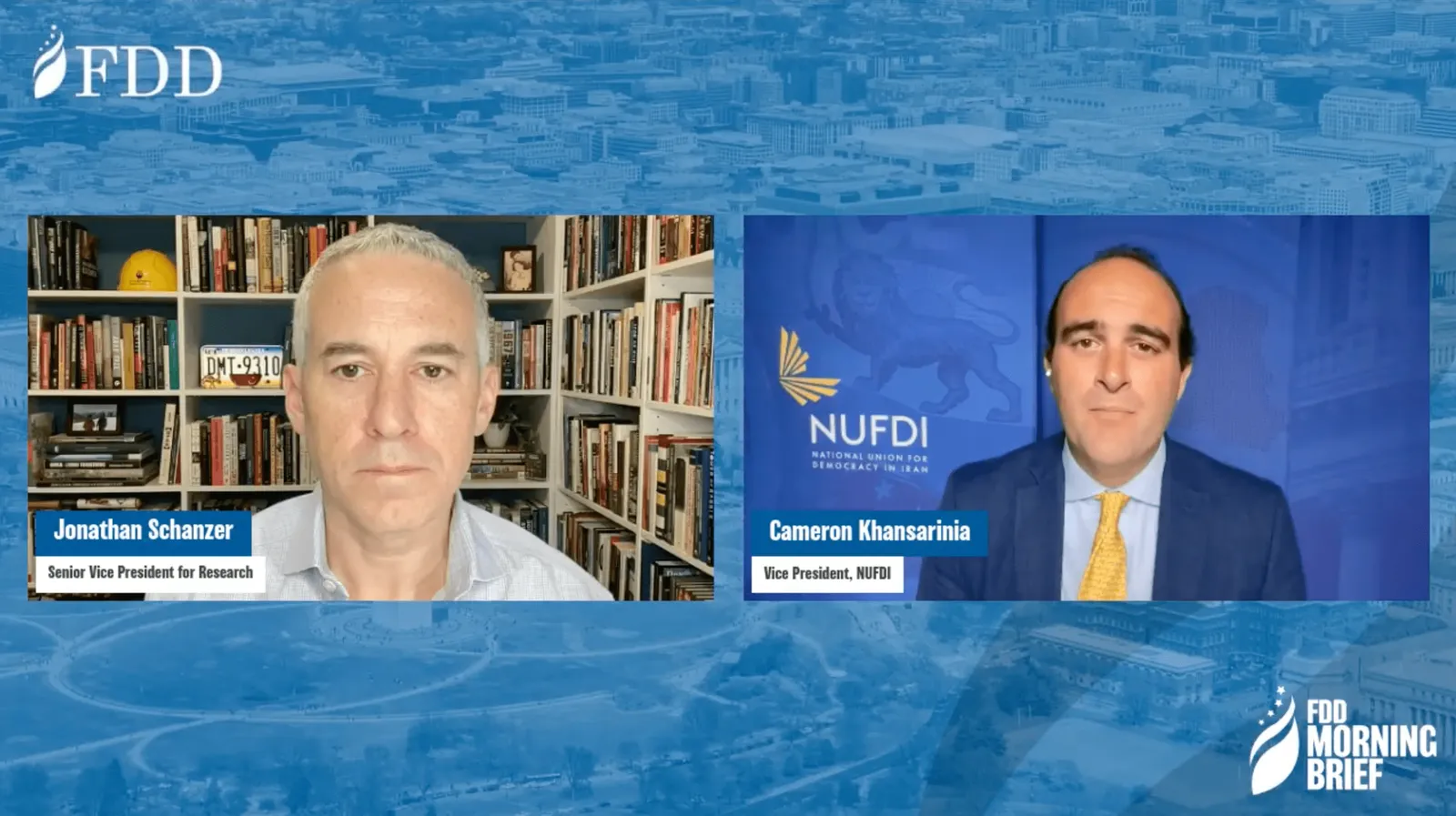 Cameron Khansarinia on the FDD Morning Brief
